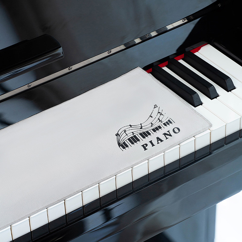 Musical Instrument Piano - Triangular Upright Piano Keyboard Dustproof Cloth