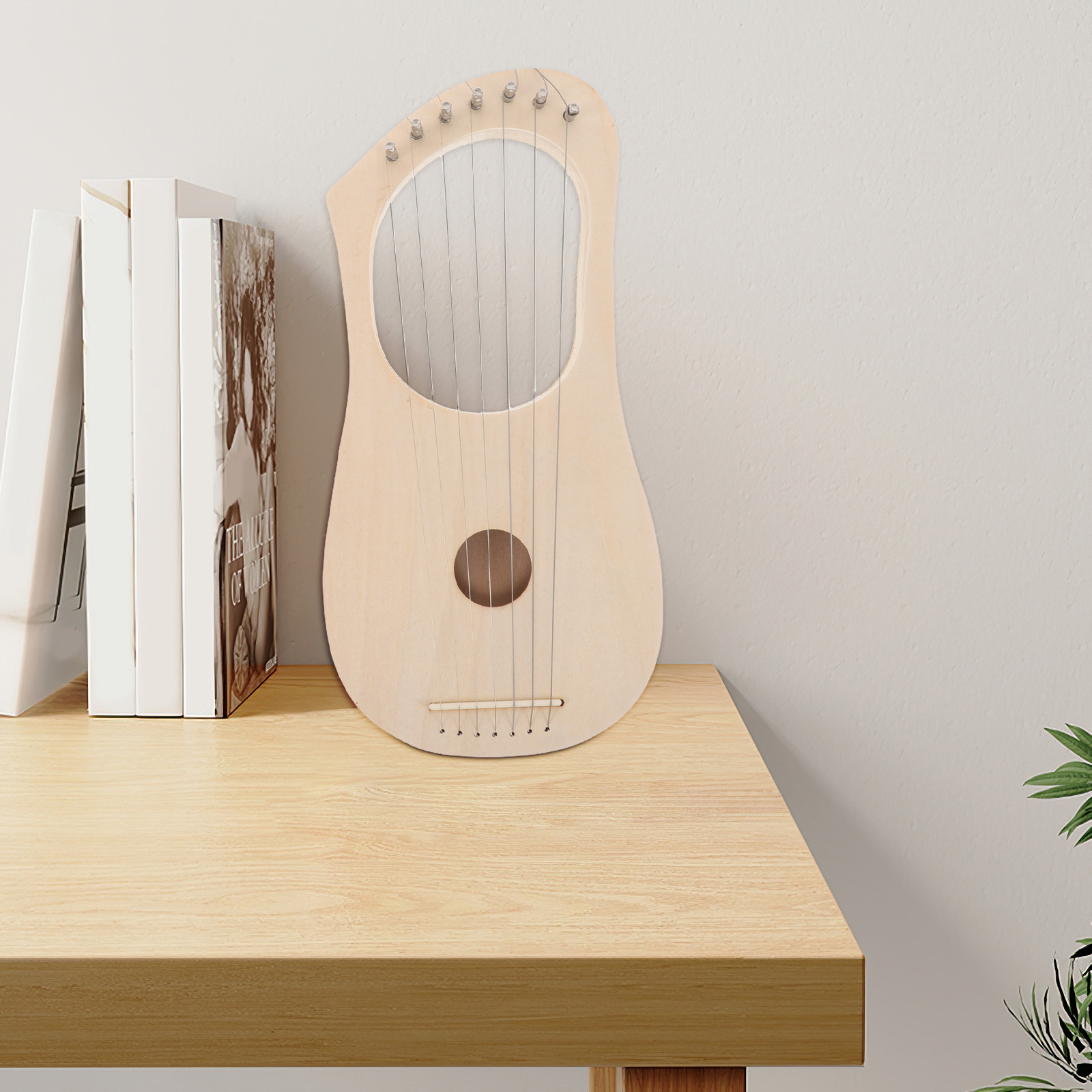 Musical Instrument Diy For Kids - 1Set DIY Wooden Lyre Harp Kit