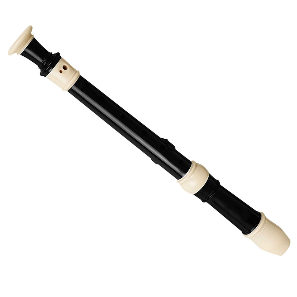 Soprano Recorder Plastic - 1Set Eight-Hole Recorder British Style Plastic