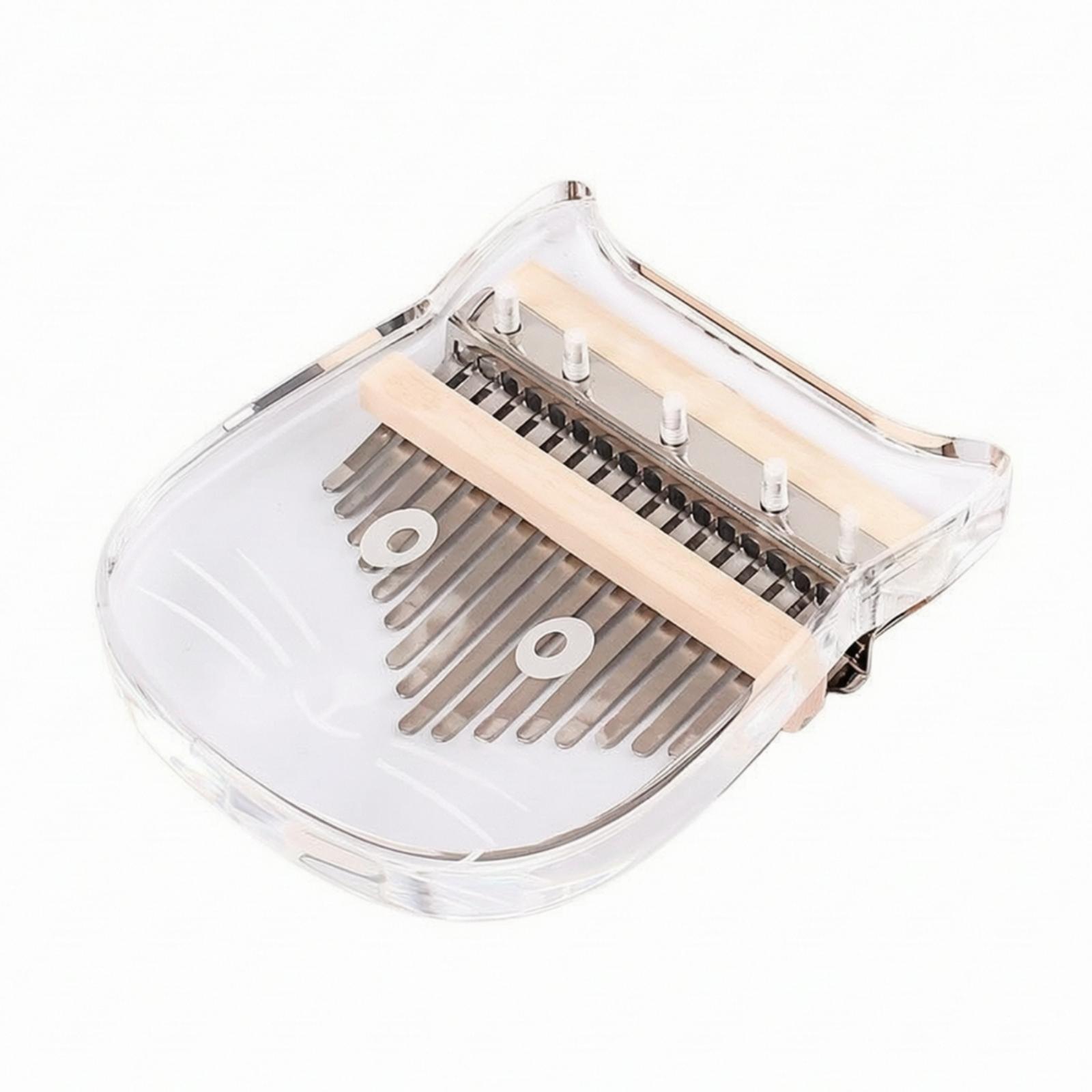 Musical Instrument Piano - Clear Cat Shape Kalimba Finger Piano