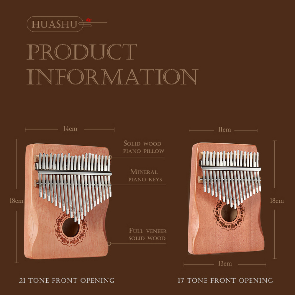Hluru 17 Key Kalimba Finger Pi - Musical Instrument Piano review and price