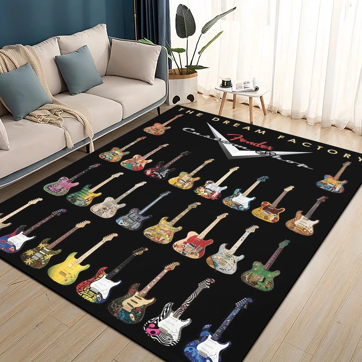 3D Retro Fender logo Guitar In - Musical Instruments Online review and price