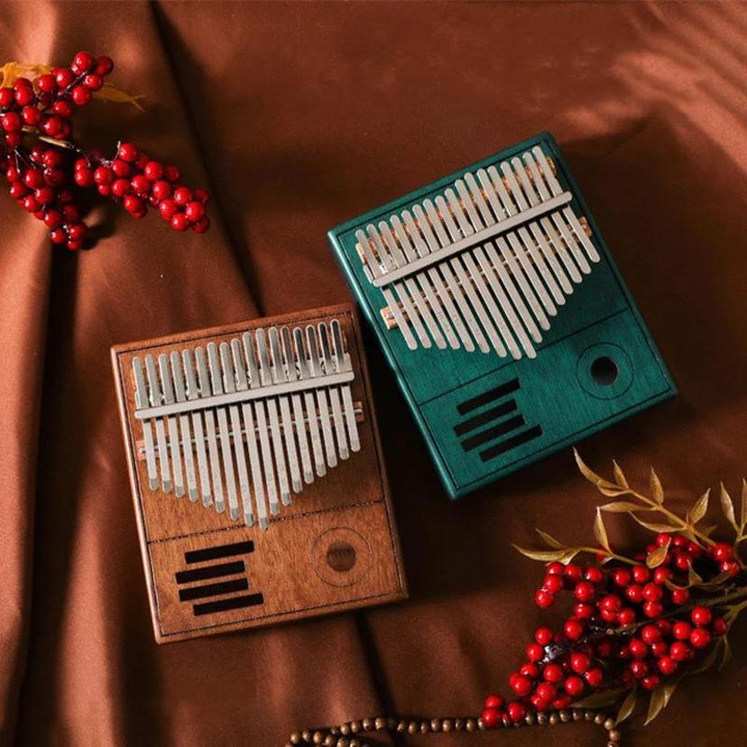 Retro Kalimba 17 Key Thumb Pia - Musical Instrument Piano review and price
