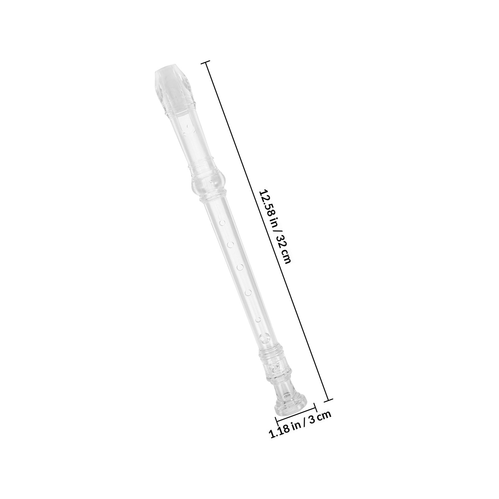 1Set Transparent Plastic Sopra - Soprano Recorder Plastic review and price