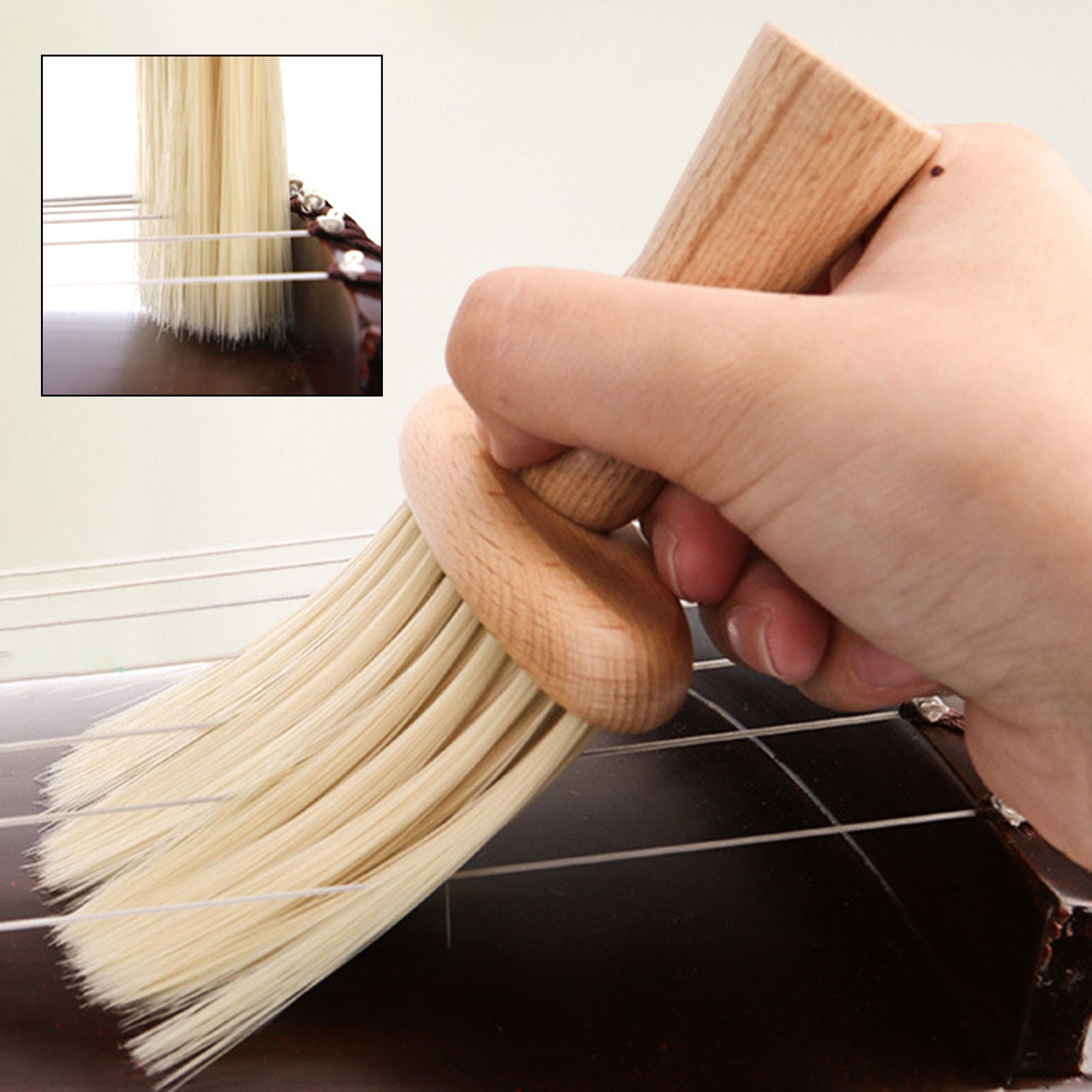 Guzheng Cleaning Brush Soft Br - Musical Instrument Veena review and price