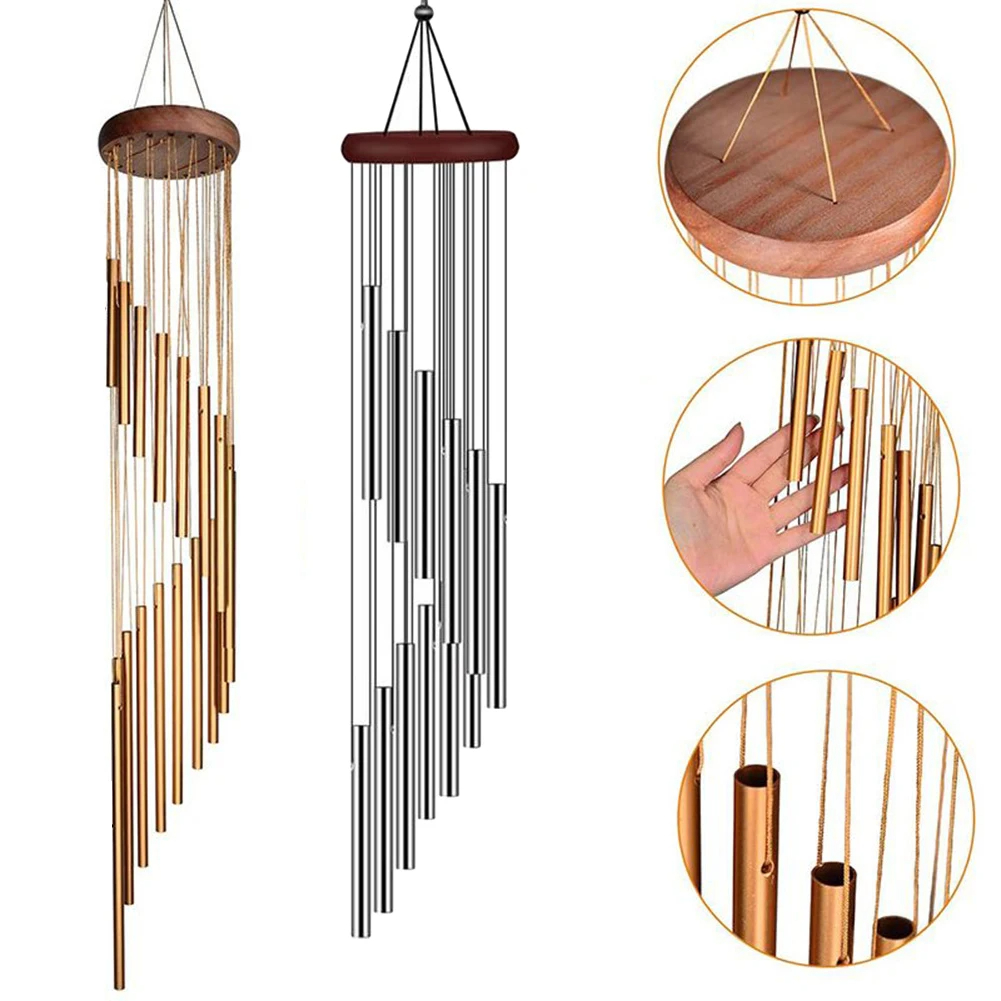 12 Metal Aluminium Tube Wind C - Wind Chime Tubular review and price